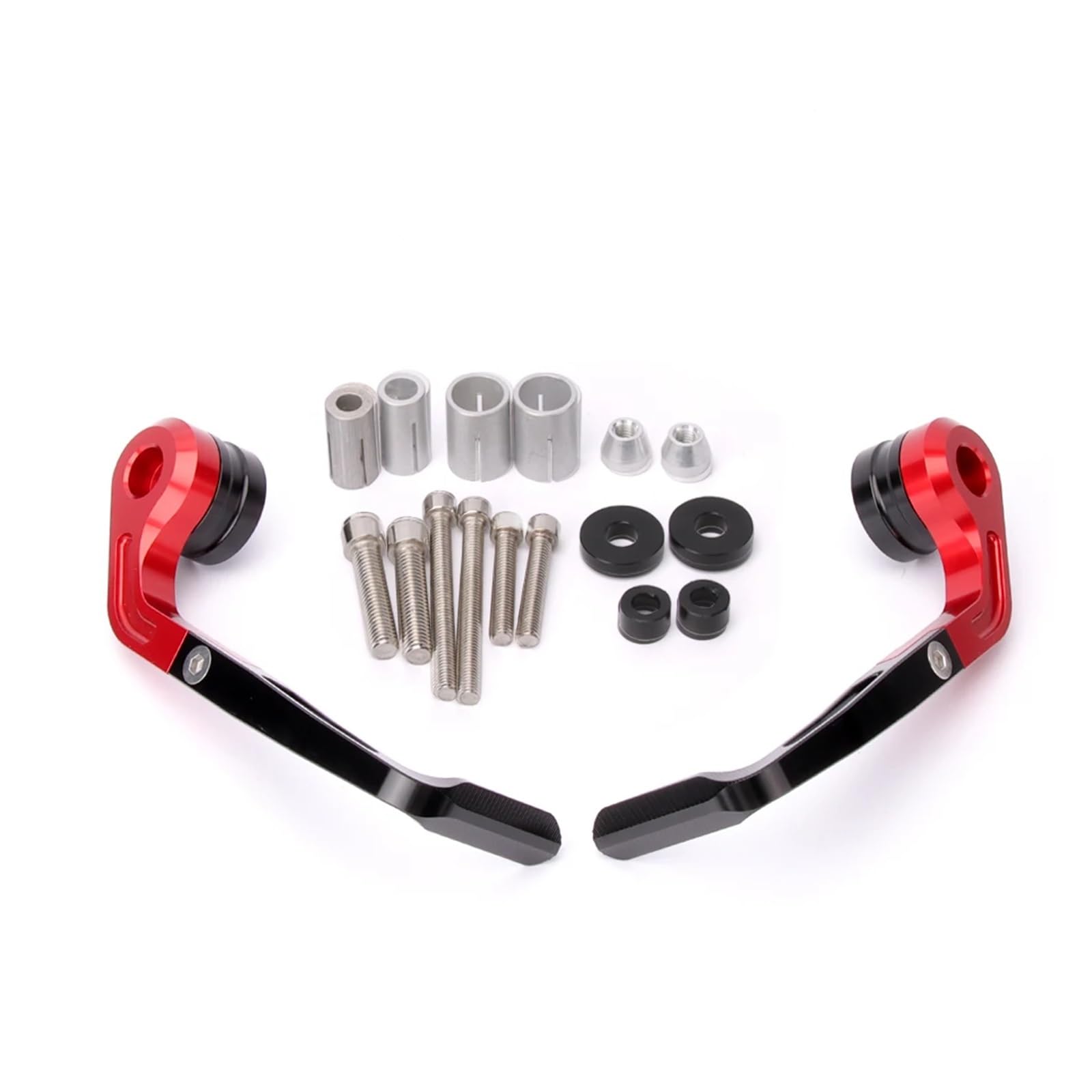 Blzmwd Red Motorcycle Lever Guards Handgrip For Yzf R1 R3 R6 R15 R25 R7 R125 Universal Motorcycle Aluminum Accessories Handlebar Lever Guards Protector Handguard