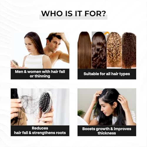 Image of Dr. Sakhiya's Hair Growth Serum | Anti Hair Fall & Hair Regrowth Solution with Redensyl, Anagain, Procapil, Bicapil & Peptides | Stronger Roots, Thicker & Healthier Hair - 30ml
