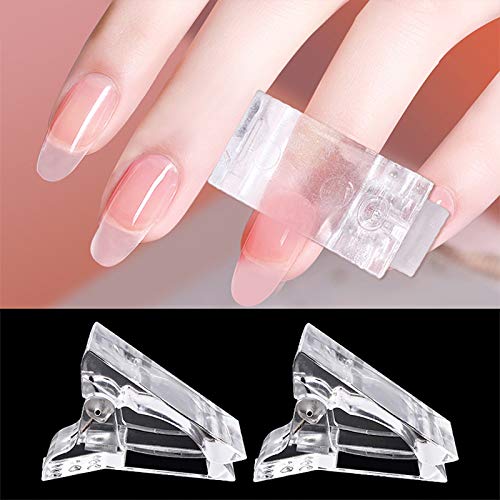 133 Stück Nagel Tips Doppelte Nagelformen Set Klare Acryl Künstlich Nagelspitzen Fingernägel Falsche Nageltips… – Bild 6