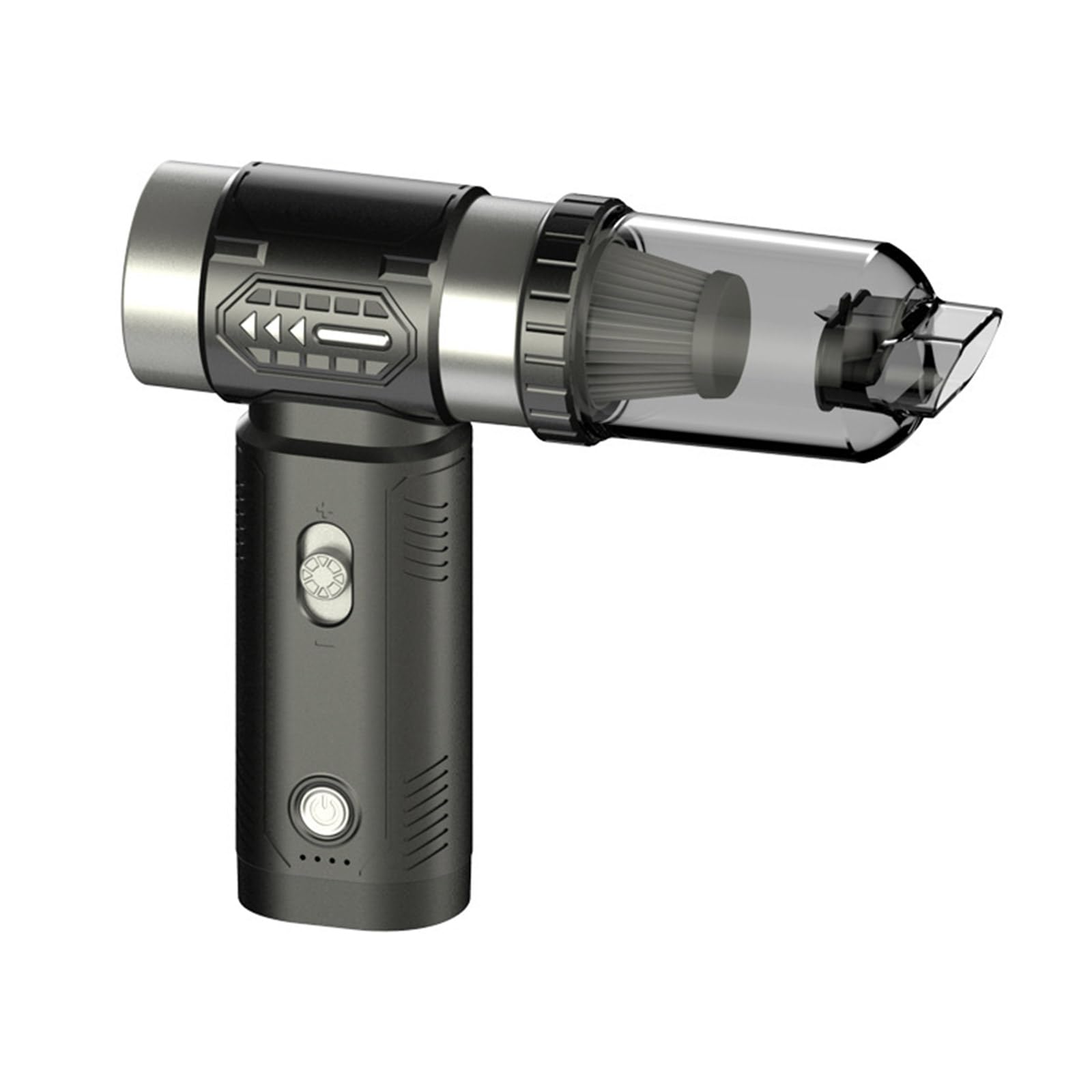 Kieteiik Light 1 Cordless Blower Vacuum 130000Rpm Motor 4000Pa Suction For Home Car Garage With 4000Mah Battery Suction Cordless Blower