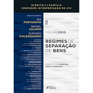 Capa do livro Regimes de Separação de Bens - Volume 2 - 1ª Ed - 2023: Coleção Direito de Família Conforme Interpretação do STJ