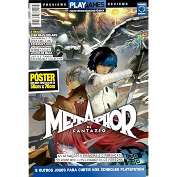 Capa do livro Superpôster PlayGames - Metaphor: ReFantazio