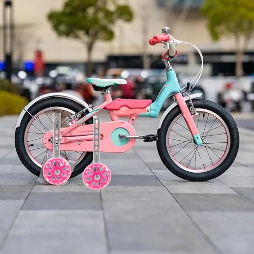 Ruedas de Entrenamiento para Bicicleta con Luz LED Rosa para Principiantes miniatura 4