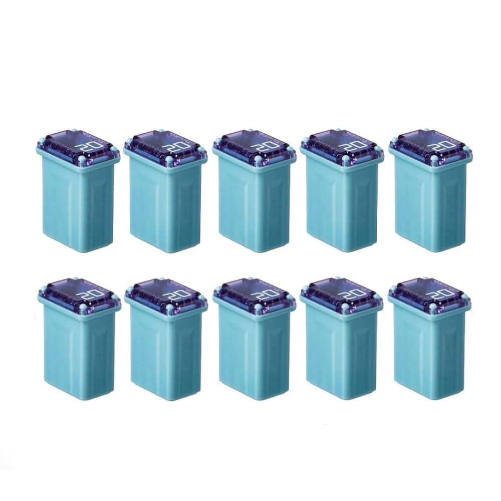 50 pc Automotive MCASE Mini Box Shaped Cartridge Fuse Kit — Amazon image 6