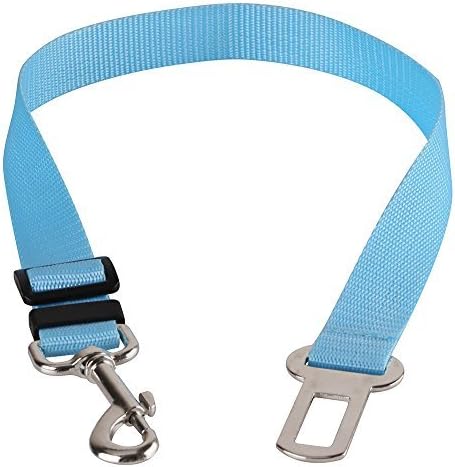 Car Vehicle Auto Safety Seat Belt for Dog Pet (7 Color) (Blue)