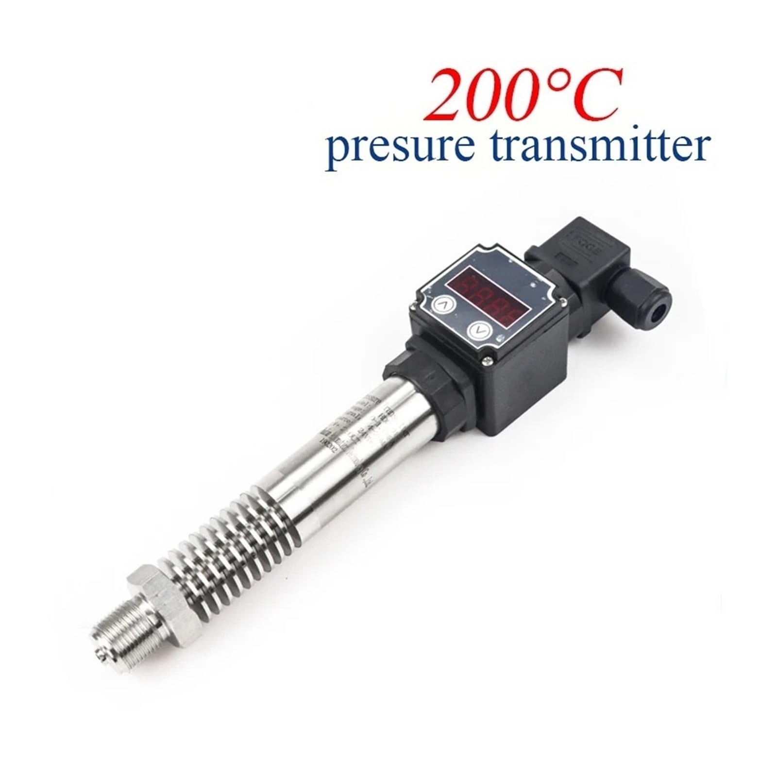 Transmisor de presión Transductor de presión piezoresistivo del Sensor de Interfaz de Aceite de Agua de Alta Temperatura del transmisor de presión Rs485(0-10V no Display,0-10Mpa)