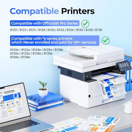 Image of 923XL Ink Cartridges for HP 923 Ink Cartridges With Chip 4-Pack 6C3Y6LN