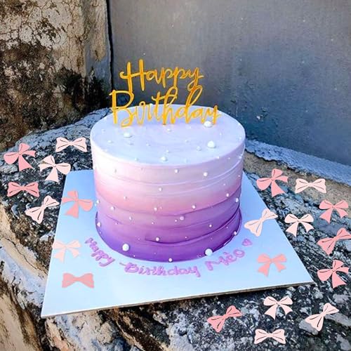 Image of 200Pcs Double-sided Pink Bows Confetti Bow Bowknot Table Decorations for Baby Shower Girls Coquette Birthday Party Decoration Bridal Shower Engagement Wedding Bachelorette Party Confetti Supplies