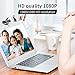 immagine 2Dericam 1080P Live Streaming Webcam con microfono, Videocamera USB per computer, Plug and Play Webcam per Skype, FaceTime, PC / Mac / Laptop, grandangolo e clip girevole flessibile