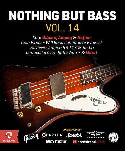 Photo de Nothing But Bass Vol. 14: Bass pros weigh in on vintage Thunderbirds, a freaky fuzz wah, and the future of bass! (English Edition)