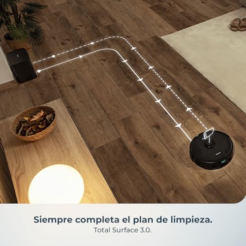 Miniatura 11 de Cecotec Robot Aspirador Y Friegasuelos Con Base De Autovaciado Conga Y50 X-Treme. Navegación Láser, Potencia De Succión 5000pa, Base Con Depósito 3l, Cepillo Multifunción, App