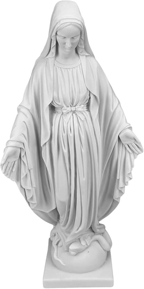 Amazon.co.jp: 聖母マリア マドンナ ギリシャ キャスト大理石彫刻像