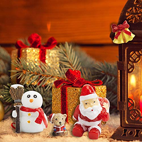 LOKIPA-16-Christmas-Miniature-Ornaments-Decorations-KitChristmas-Mini-Resin-Ornaments-Figurine-for-Snowy-Winter-Fairy-Garden-Dollhouse-Decoration