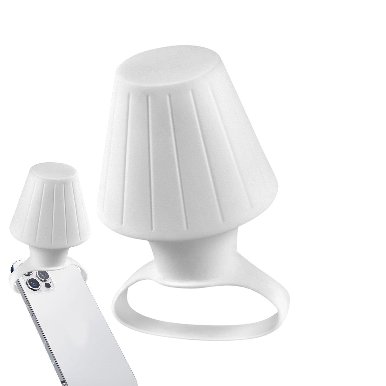 Klosz latarki do telefonu, uroczy ma?y telefon pomocnicze ?wietlenie klosz lampy - klosz lampy b?yskowej do telefonu komórkowego, kreatywny klosz latarki, silikonowy klosz do smartfona