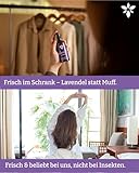 Heldengrün® Lavendelspray 'Gute Nacht' [BIO-LAVENDELÖL] Dermatologisch getestet - Lavendelspray für Kopfkissen - Blumig & frisch - Lavendel Kissenspray & Raumspray