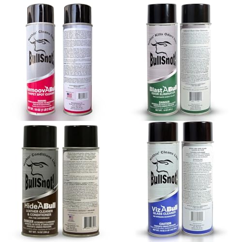 BullSnot Cleaning Bundle para Alfombras y Más