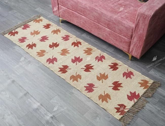 Tapis Kilim en laine et jute 150x210 cm pour réchauffer l'ambiance de votre salon vintage