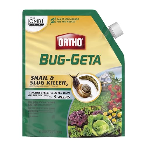 Image of Ortho Bug-Geta Snail & Slug Killer2, Pest Control Stays Effective For Up to 3 Weeks, 2 lbs
