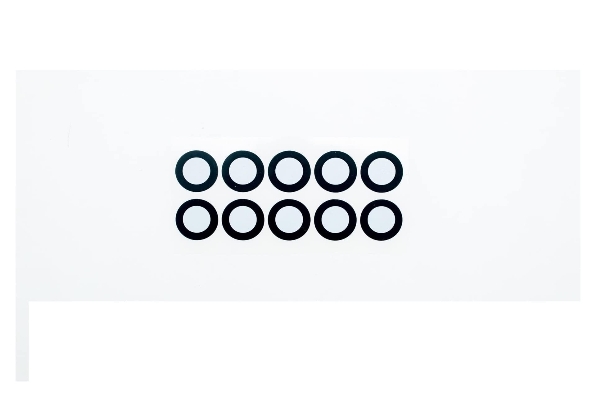 Photogrammetry Markers, 3D Scanner Mark Positioning Point Magnetic Reflective Target Ball photogrammetry Coding Sticker(16mm 25mm 50)