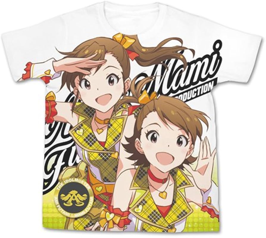双海亜美 フルグラフィックTシャツ アイドルマスター ミリオンライブ! Amazon.co.jp: THE IDOLM@STER ワンフォーオール 双海亜美・真美