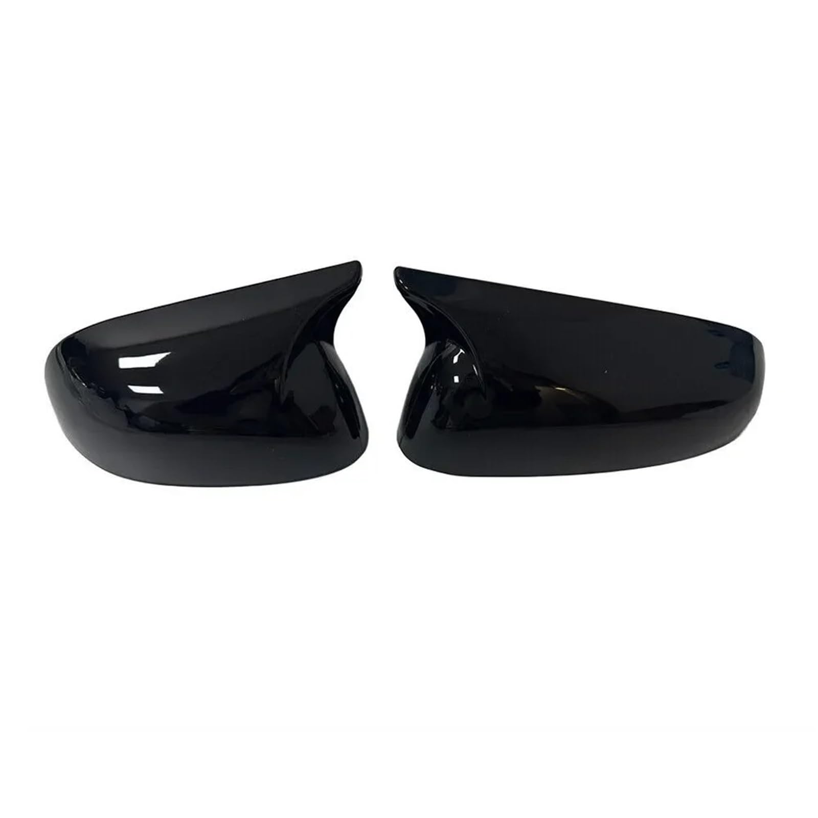 Car Mirror Cover for VW for Golf 4 MK4 1998-2002 for Passat B5 for Jetta Car Sticker Rearview Side Mirror Cover Wing Cap Exterior Door Case Trim ABS(Gloss Black)