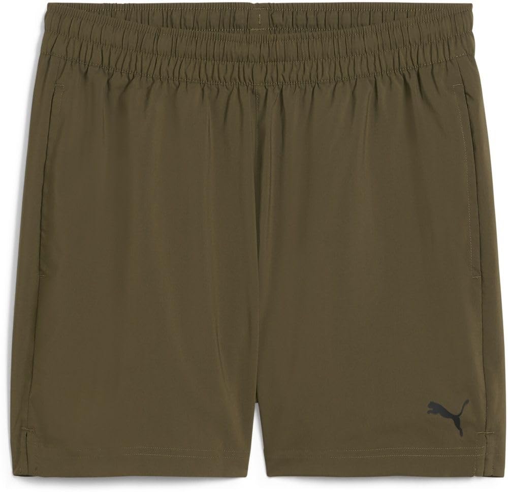 PUMA M TAD Essentials 5" Woven Short Loden Green