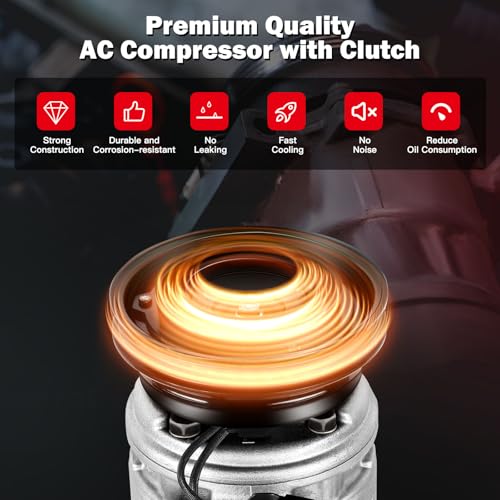 Image of cciyu Air Conditioning Compressor for Hyundai Tucson for Kia Spectra