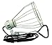 Woods 0324 18/2 Gauge Brooder and 150-Watt Heat Lamp with Wire Grill and Clamp; 6-Foot; Black