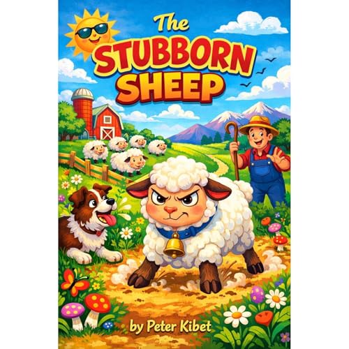 The Stubborn Sheep Audiolibro Por Peter Kibet arte de portada