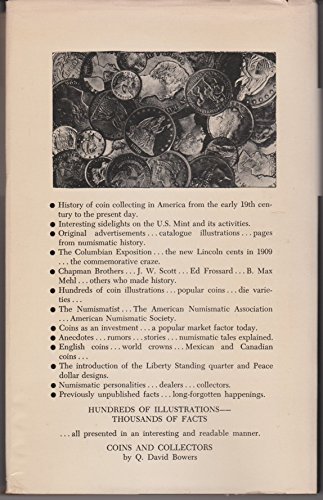 Coins and collectors B0007E338A Book Cover