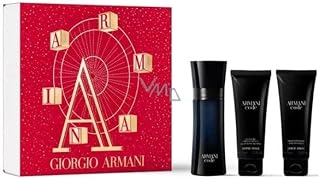 Giorgio Armani Code Set Eau de Toilette 50ml Spray, After Shave Balm 75ml & Shower Gel 75ml
