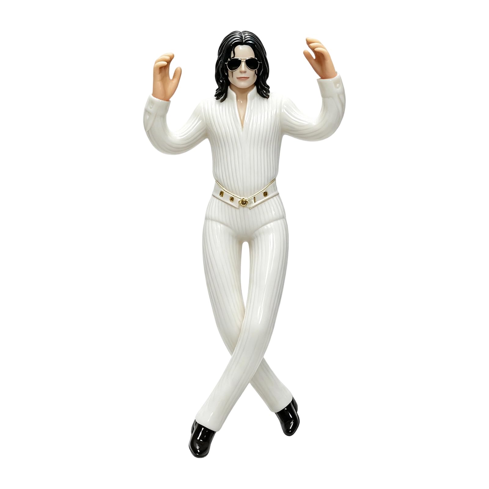 Michael Figure Music Collectible Statue MJ Figure for Desk Decor