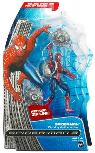 【スパイダーマン3】Working zip-line action! Spider-Man 3 Working Zip-line Action Action Figure: Buy Online at