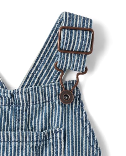 Image of The Children's Place Baby Boys' And Toddler Denim Short Overall
