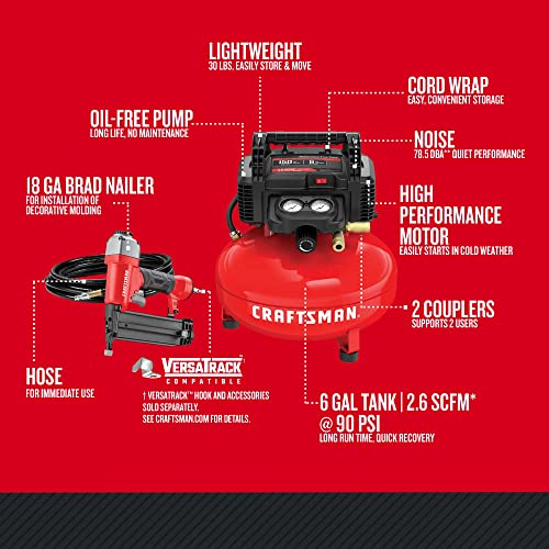 Craftsman CMEC1KIT18 Air Compressor Combo Kit thumb #5