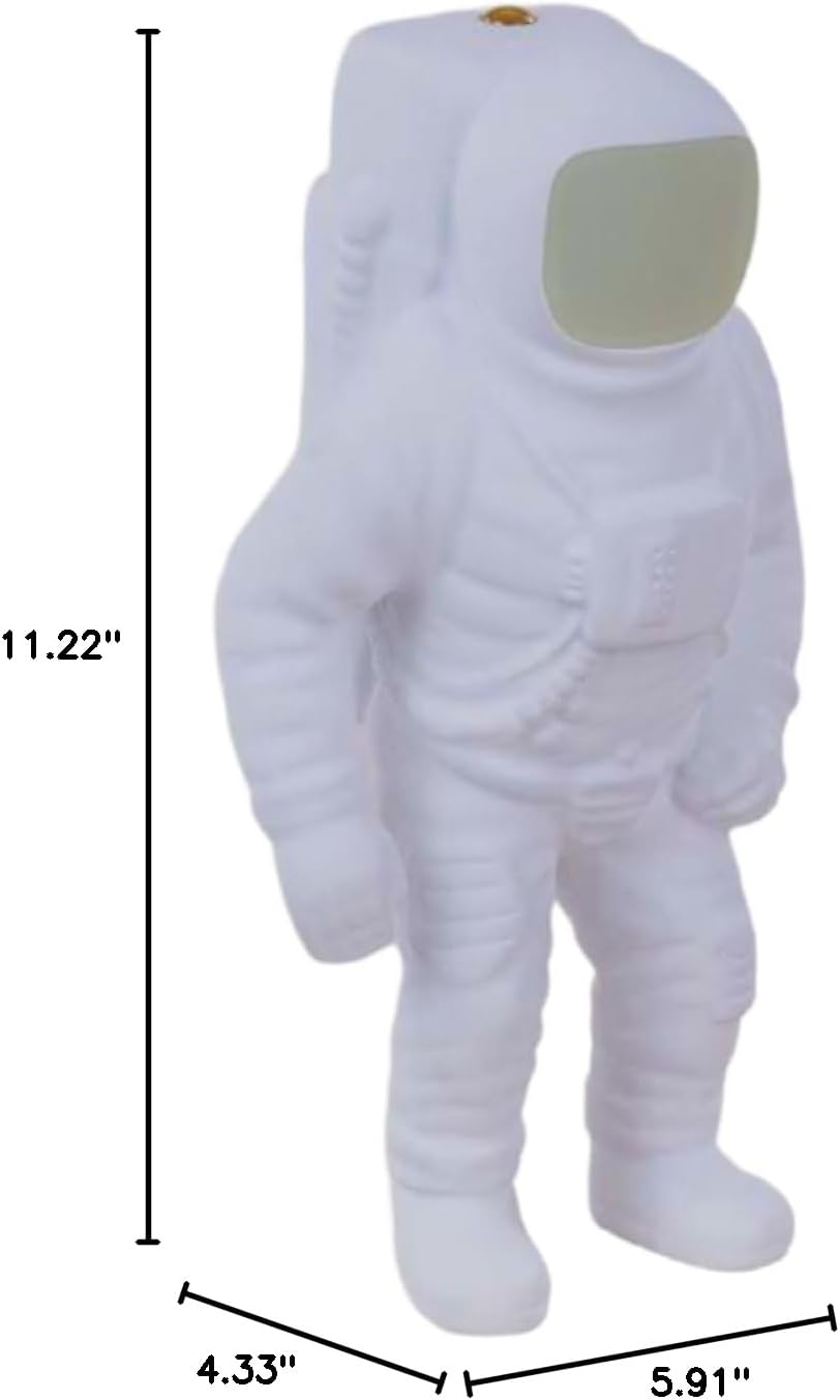 Resin Rechargeable LED Table LAMP Cosmic-Flashing Starman Cm.28,5