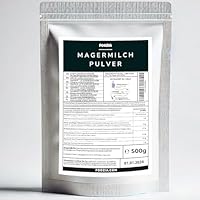 Magermilchpulver Milchpulver Aus Reiner Frisch Milch Hergestellt 500g von Foozia