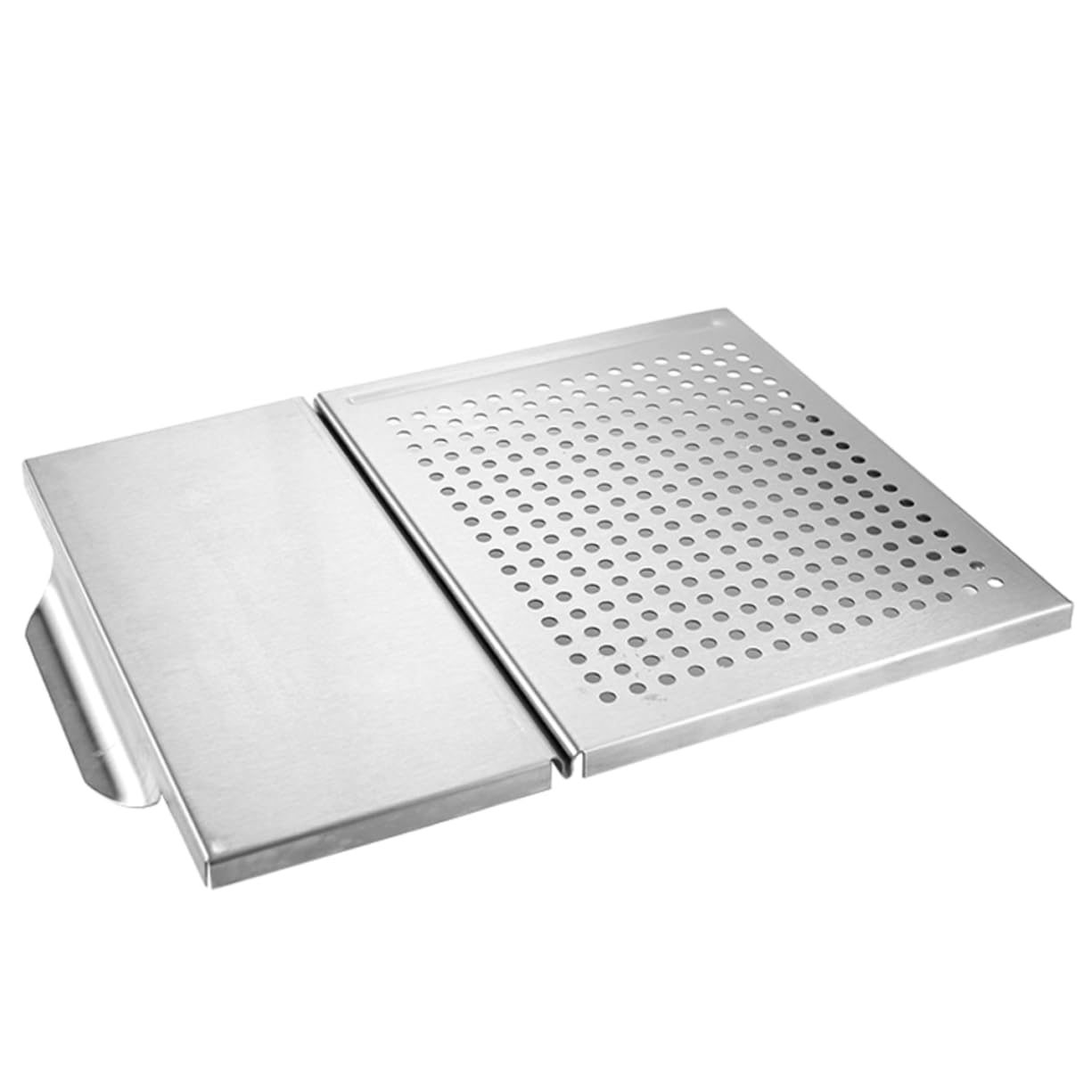 FUNOMOCYA Grill Griddle Plate for Barbecue Stove Griddle Portable Gas Grill Pan 2-in-1 Cooking Tool