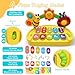 Baby Piano Toy 6-12 Months Light Up Music Keyboard Baby Toys for 3 6 9 12 18 Months with 4 Modes, Infant Educational Early Learning Toys, Small Musical Piano Toy 1 Year Old Boys Girls Gift
