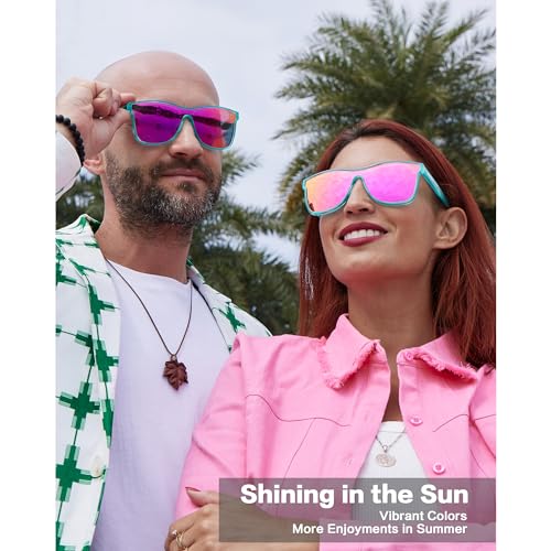 Polarized Sunglasses Men Trendy Mirrored shades Women Reflective Sun Glasses UV Protection2