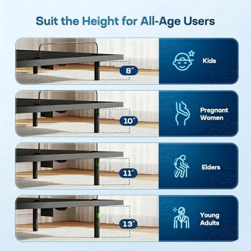 Image of Pipishell Queen Massage Adjustable Bed with 10 Inch Mattress, Smart Electric Bed with Head and Foot Incline, Zero Gravity Bed Frame, Wireless Remote, 4 USB Ports, LED Night Light