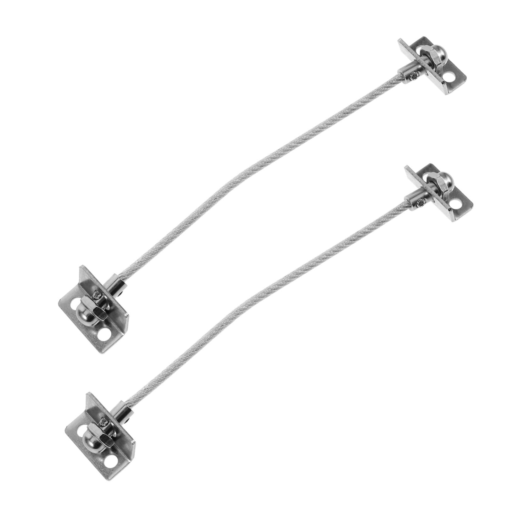 LIFKICH 2 Sets Anti-Falling Fixator Furniture Wall Anchor Child Safety Cabinet Locks Proofing Furniture Anchors Wall Straps