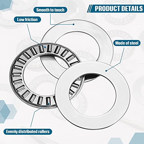 Tondiamo TONDIAMO-ROLLER BEARINGS-235 10 Sets Thrust Needle Roller Bearings thumb #2