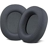 SOULWIT イヤーパッド ヘッドホンパッド 交換パッド for SteelSeries Arctis 1/3/5/Arctis 7/7+/7P/7P+/7X/7X+/9/9X/Pro/Prime 用 イヤークッション Arctis Novaに対応しない for スティールシリーズ 用 パッド ノイズアイソレーションフォーム (チタン色)