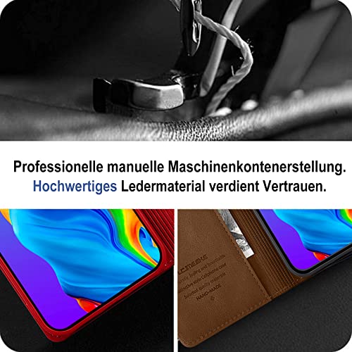 Giyer Mobile Phone Case for Huawei P30 Lite, Protective Case P30 Lite, Premium Leather Wallet Case, Stand Function, Card Slot - Image 3