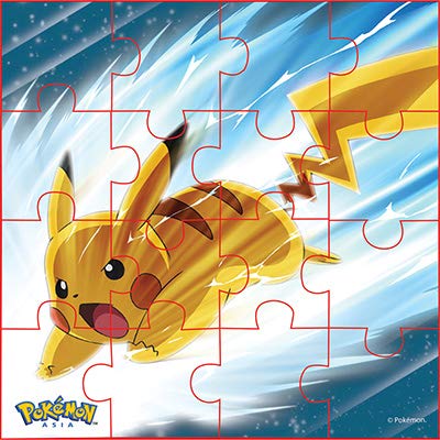 Amazon.co.jp: ポケモンスタイル キャラクター ジグソーパズル 6個