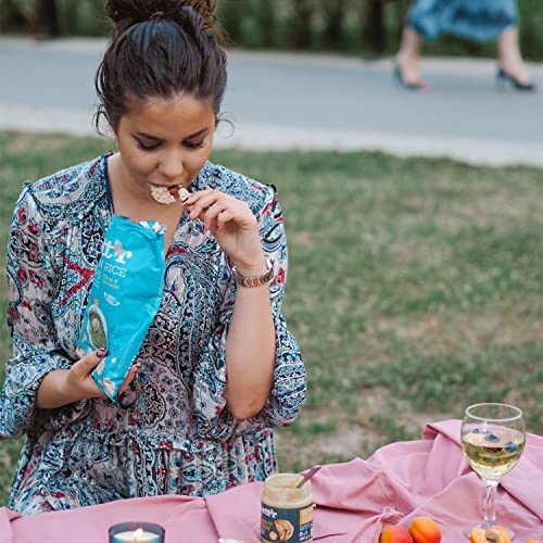 Bett’r Brown Rice Chips Chia & Quinoa. Bio, Organisch, Vegan, Gluten free Vegan Snacks-24 x 60 g