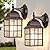 2-Pack Dusk to Dawn Outdoor Lights for House, Exterior Porch Light Fixtures Wall Mount with Photocell Sensor, Oil Rubbed Bronze Wall Lantern, Waterproof Outside Wall Sconce Lighting for Garage,Door