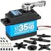 Mode vom günstig Kaufen-Miuzei Servo 35kg 270° RC Digital Servomotor Wasserdicht Metallgetriebe Motor Modellbau für Auto Car 1/10 1/8 1:12 Robot Arm Flugzeug 8,4V High Speed Torque Micro Lenkservo mit Kabel 25T Horn Servoarm