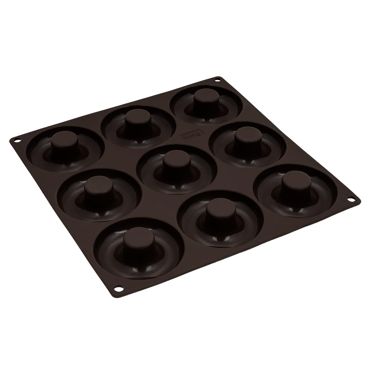 Lurch FlexiForm Donuts 26 x 26 cm 9-Ply Brown